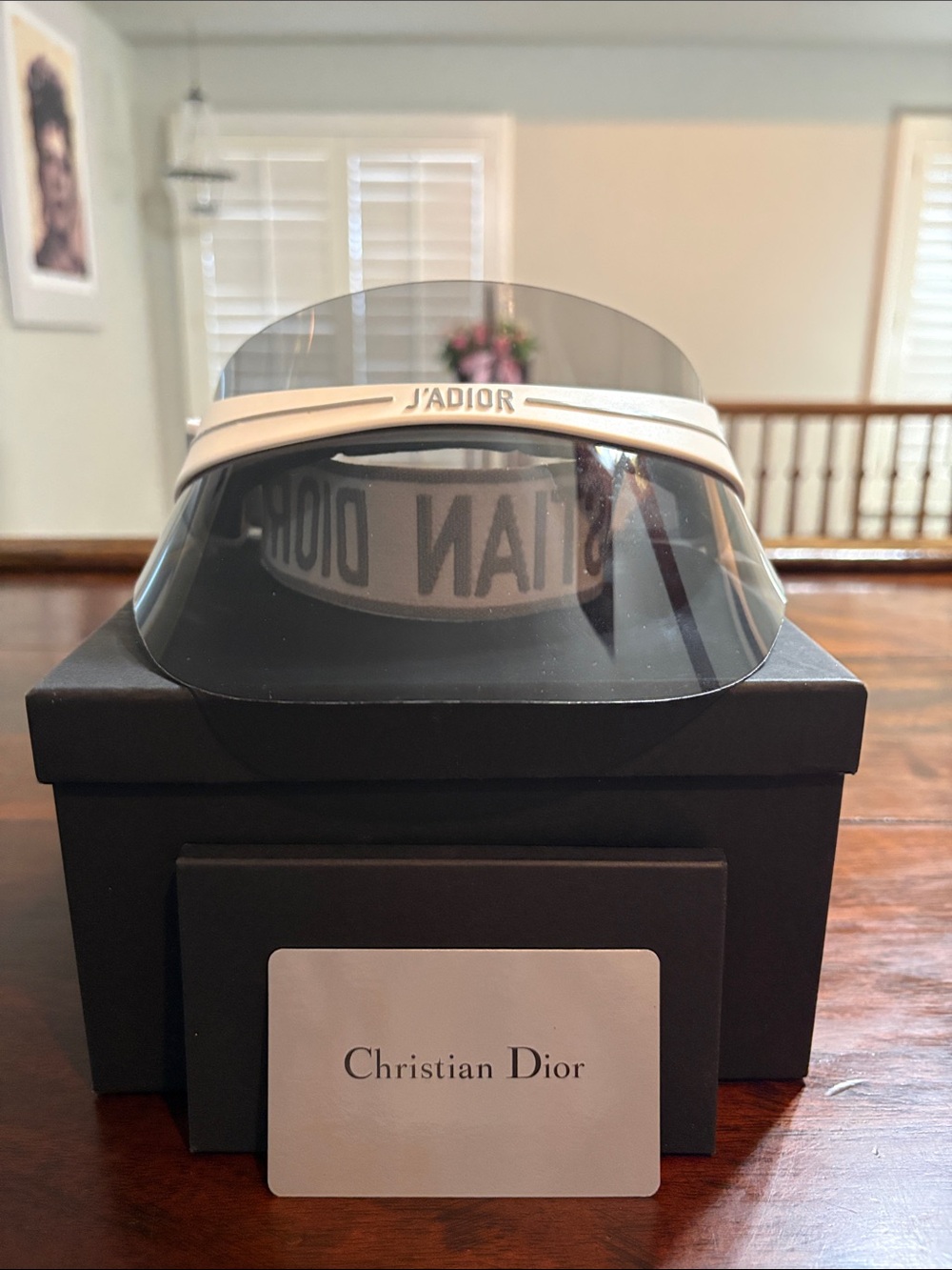 CHRISTIAN DIOR DiorClub1 Sun Visor